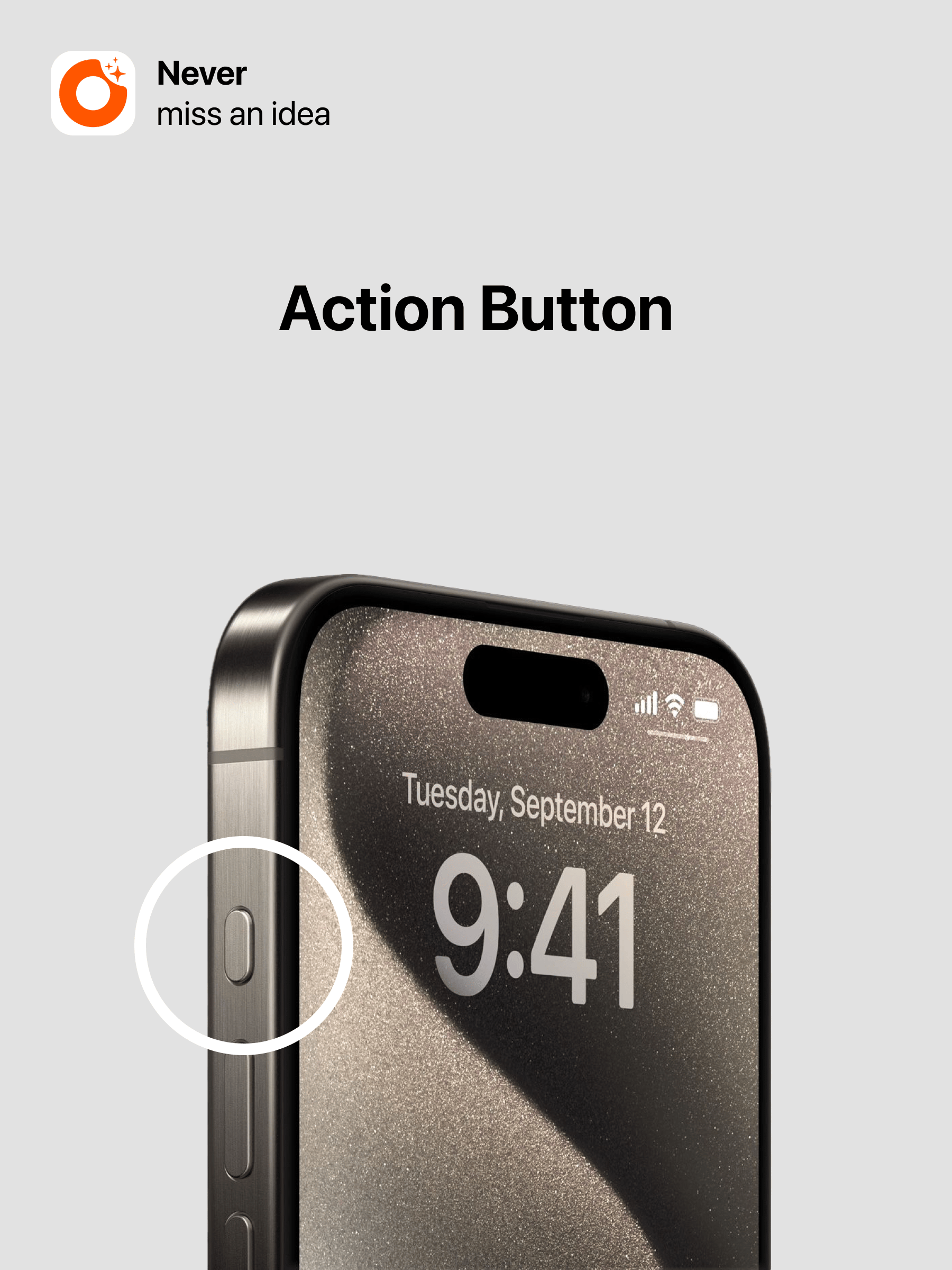 action button